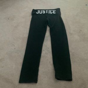 justice yoga leggings